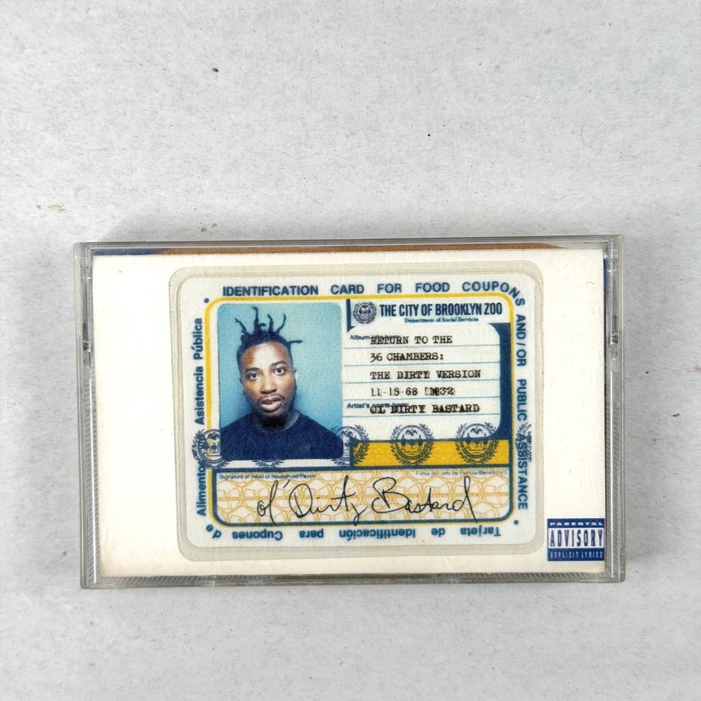 Ol' Dirty Bastard "Return To The 36 Chambers: The Dirty Version" Cassette Tape